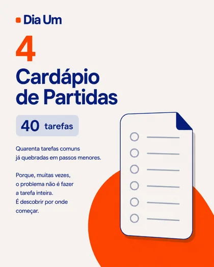 Capa de Cardápio de Partidas
